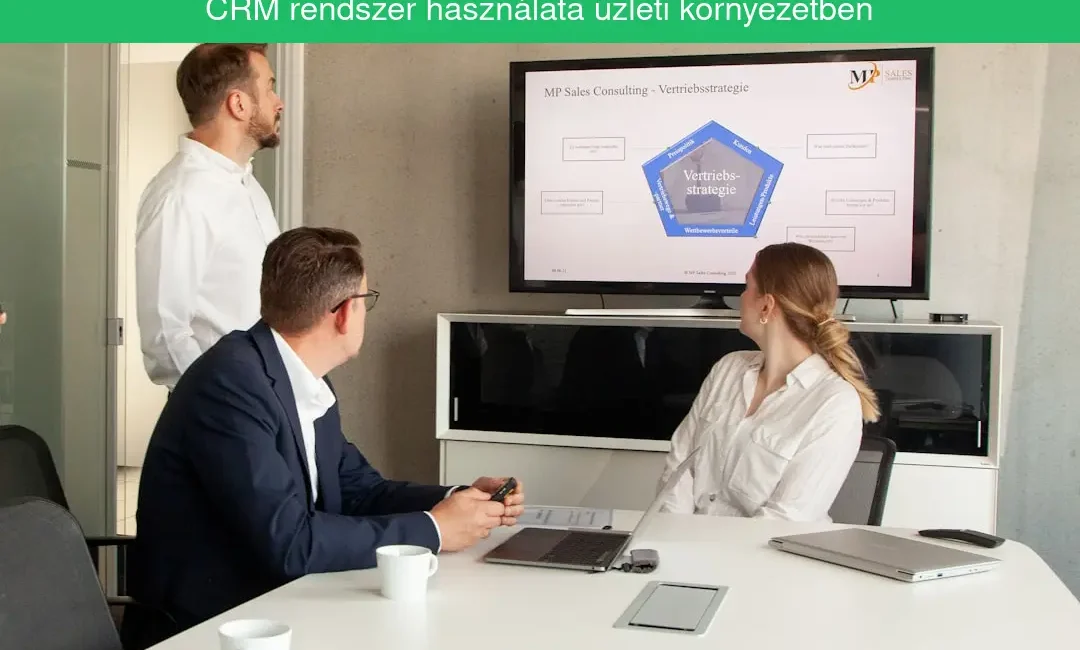 CRM rendszer használata üzleti környezetben