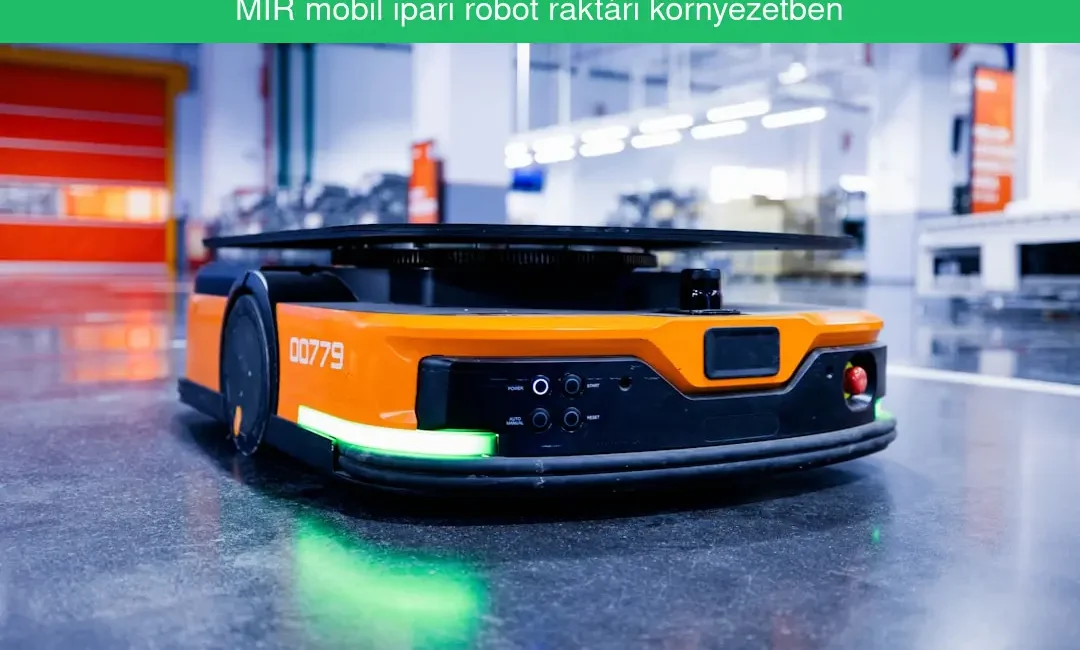MIR mobil ipari robot raktári környezetben