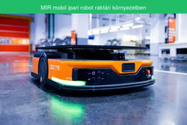 MIR mobil ipari robot raktári környezetben